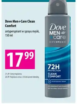 Hebe Antyperspirant w sprayu męski Dove Men+Care Clean Comfort oferta