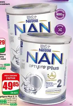 Dino Mleko Nestlé NAN Optipro Plus 2 oferta