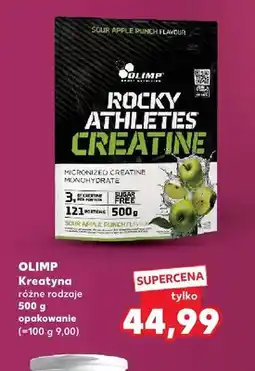 Kaufland Kreatyna Olimp Rocky Athletes Creatine oferta