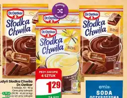 Dino Budyń smak czekolada Dr.Oetker Słodka Chwila oferta