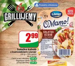 Dino Sałatka kebab z kurczakiem Lisner O Mamo! oferta