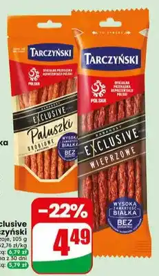 Dino Kabanosy Exclusive Wieprzowe Tarczyński oferta