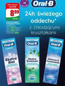Dino Pasta do zębów Oral-B Complete Ekstra Biel oferta