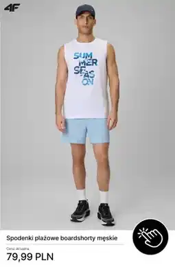 4F Spodenki plażowe boardshorty męskie 4F oferta