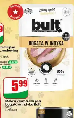 Dino Mokra karma dla psa bogata w indyka Bult oferta