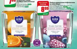 Dino Świeca zapachowa trójkolorowa w szkle Aura Orange oferta