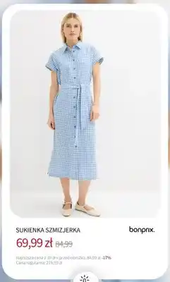 BonPrix Sukienka szmizjerka Bonprix oferta