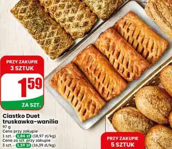 Dino Ciastko Duet truskawka-wanilia oferta