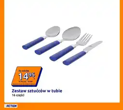 Action Zestaw sztućców w tubie oferta