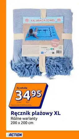 Action Ręcznik plażowy XL oferta