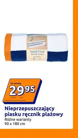 Action Nieprzepuszczający piasku ręcznik plażowy oferta