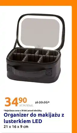 Action Organizer do makijażu z lusterkiem LED oferta