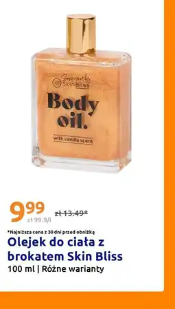 Action Skin Bliss Olejek do ciała z brokatem oferta
