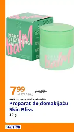 Action Preparat do demakijażu Skin Bliss oferta