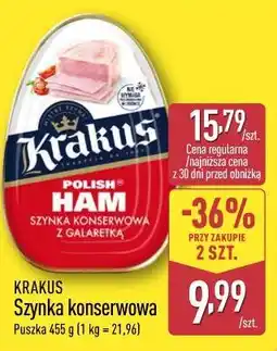 ALDI Krakus Szynka konserwowa oferta