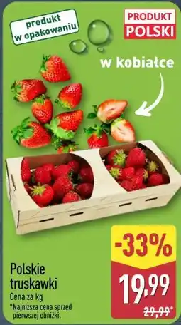 ALDI Polskie truskawki oferta