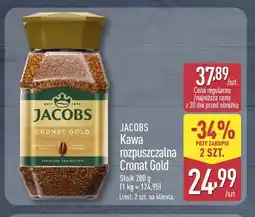 ALDI JACOBS Kawa rozpuszczalna Cronat Gold oferta