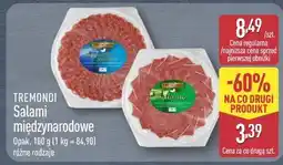ALDI Tremondi Salami międzynarodowe oferta