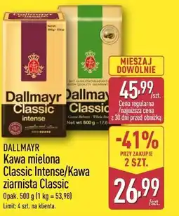ALDI Dallmayr Kawa mielona Classic Intense/Kawa ziarnista Classic oferta