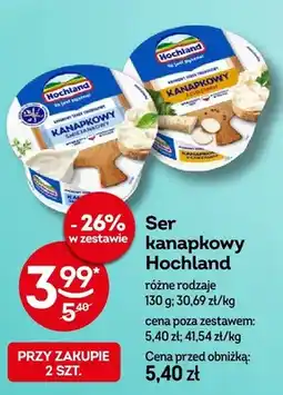 Żabka Ser kanapkowy śmietankowy Hochland oferta