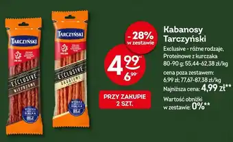 Żabka Kabanosy Tarczyński Exclusive Wieprzowe oferta
