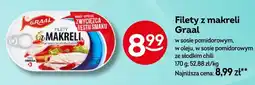 Żabka Filety z makreli w sosie pomidorowym Graal oferta
