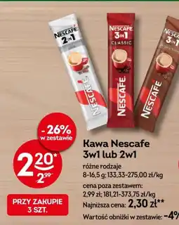 Żabka Kawa Nescafé 2w1 oferta