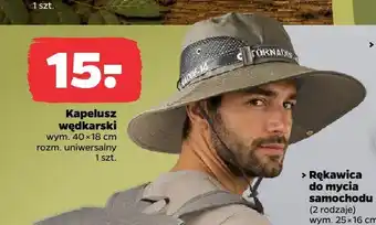 Kapelusz wędkarski 40x18 cm