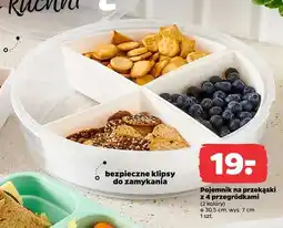 Netto Pojemnik na przekąski z 4 przegródkami oferta