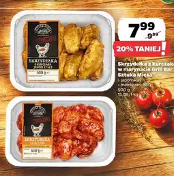 Netto Skrzydełka z kurczaka w marynacie japońskiej Grill Bar Sztuka Mięsa oferta