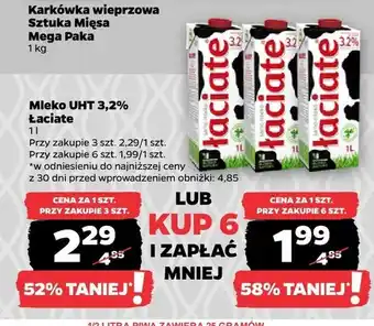 Netto Mleko UHT 3,2% Łaciate oferta