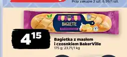 Netto Bagietka z masłem i czosnkiem BakerVille oferta