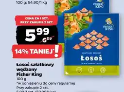 Netto Łosoś sałatkowy wędzony Fisher King oferta