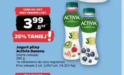 Netto Jogurt pitny Activia Danone oferta