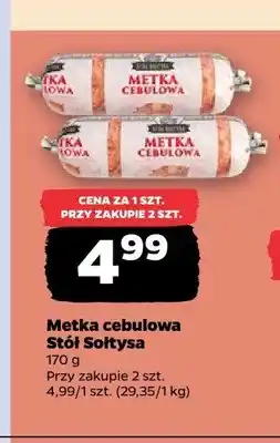 Netto Metka cebulowa Stół Sołtysa oferta