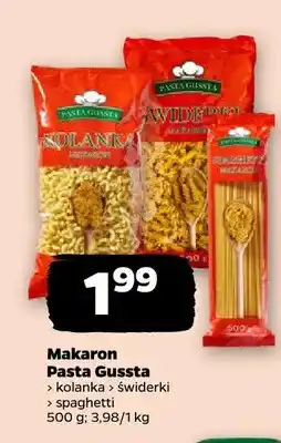 Netto Makaron Pasta Gussta kolanka oferta