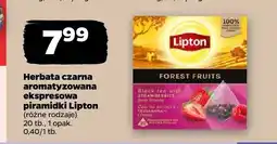 Netto Herbata czarna aromatyzowana ekspresowa piramidki Lipton Forest Fruits oferta
