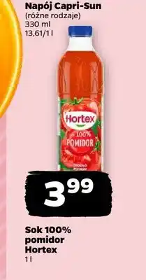 Netto Sok 100% pomidor Hortex oferta
