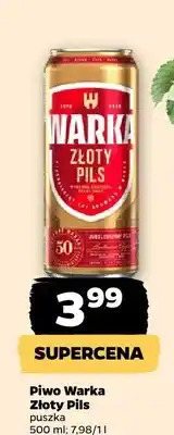 Netto Piwo Warka Złoty Pils oferta