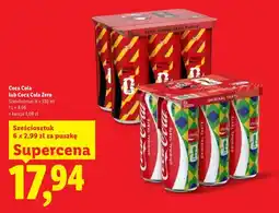 Lidl Napój gazowany Coca-Cola Zero 6-pak oferta