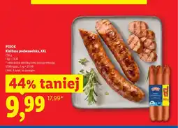 Lidl Kiełbasa podwawelska Pikok XXL oferta