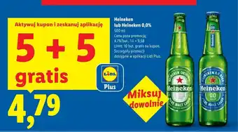 Lidl Piwo Heineken oferta