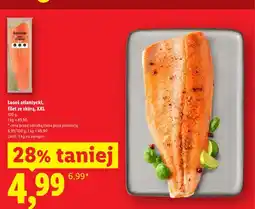 Lidl Łosoś atlantycki filet ze skórą XXL SuperFish oferta