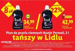 Lidl Płyn do prania ciemnych tkanin Perwoll oferta