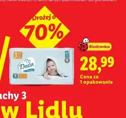 Lidl Pieluchy Dada Extra Soft 3 oferta