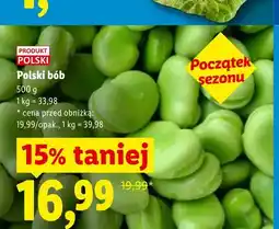 Lidl Bób polski oferta