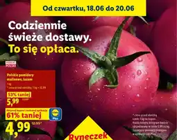 Lidl Pomidory malinowe polskie luzem oferta