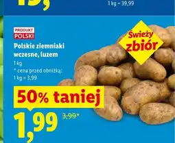 Lidl Ziemniaki wczesne polskie luzem oferta