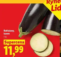 Lidl Bakłażan luzem oferta