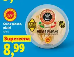 Lidl Ser Grana Padano płatki G.C. Giovanni Carbonelli oferta